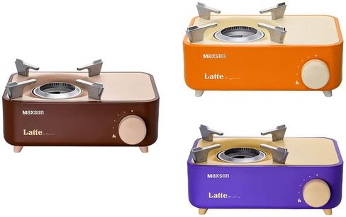 Maxsun Latte Series Mini Gas Stove with Magnetic Locking System (Blueberry) in Saudi Arabia