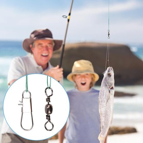 30pcs Fishing Leaders, Stainless Steel Fishing Line Leader Fishing Wire Leader Fishing Accessories, Connecting Fishing Tackle Lure or Hook, for Saltwater and Freshwater (Green) in Saudi Arabia