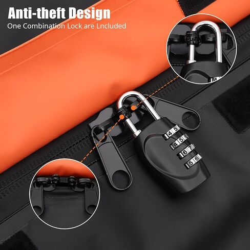 GarveeTech Hitch Cargo Carrier Bag 15 Cu Ft - Large Storage Space, Heavy Duty Waterproof Cargo Traveling Bag for Car Truck SUV ' Hitch Baskets, 6 Reinforced Straps in Saudi Arabia