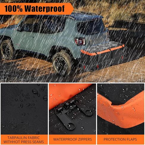 GarveeTech Hitch Cargo Carrier Bag 15 Cu Ft - Large Storage Space, Heavy Duty Waterproof Cargo Traveling Bag for Car Truck SUV ' Hitch Baskets, 6 Reinforced Straps in Saudi Arabia
