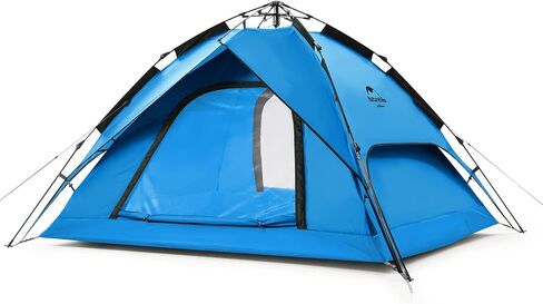 Naturehike Camping Tent, 3-4 Person Pop Up Tent for Camping, Easy Set up Instant Tent for Camping, 3 Person 4 Person Camping Tent in Saudi Arabia