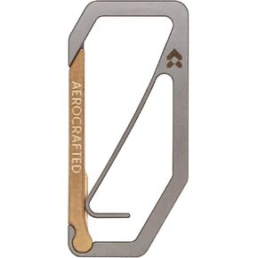 Uplock Key Carabiner - Precision Made Titanium Everyday Carry Carabiner