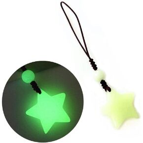 Luminous Star Keychain Fashion Handbag Pendant Unisex Key Chain Charm Key Chain Glow In The Dark Couple Pendant Accessory and Keychain Carabiners Outdoor Recreation
