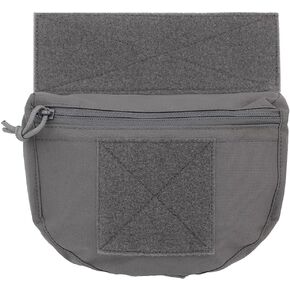 Tactical Vest Dump Drop Pouch with Hook and Loop Utility Bag Carrying Kit Bag
