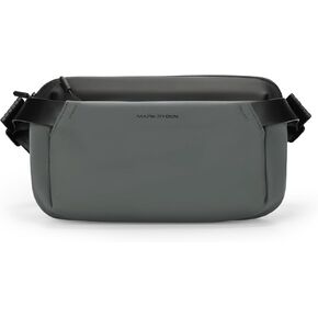حقيبة MS Compact EDC Sling، حقيبة ظهر على الكتف على الصدر مع سحاب YKK ومشبك مغناطيسي للرجال والنساء