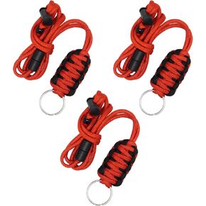 SAMSFX Fly Fishing Tippet Spool Holder Neck Lanyard Breakaway Strap Keep Fishing Tippet Lines, Tools and Accessories Visible and Usable