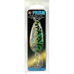 Apex Prism Spoon Lure, Green, 5/8-Ounce