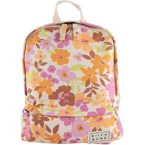 Billabong Women's Mini Mama Canvas Backpack, Black Sands 1, Medium