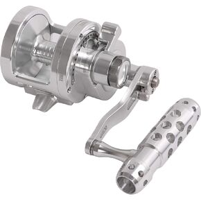 CNC Full Metal Trolling Jigging Reel 20KG 44lbs Lever Drag Deep Sea Ocean Boat Big Game Fishing Two Speed(High and Low)