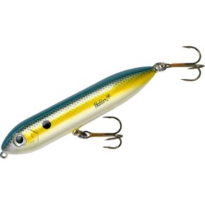Heddon Super Spook Topwater Fishing Lure for Saltwater and Freshwater, Foxy Shad, Super Spook Jr (1/2 oz)