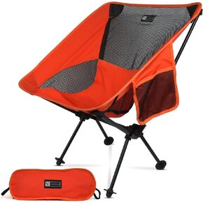 Portable Camping Chair - Light Weight Folding Chair with Compact Design for Camping, Backpacking, Hiking, Fishing, Beach or Any Other Outdoor Adventures