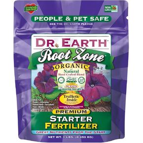 Dr. Earth 71115 1 lb 2-4-2 MINIS Root Zone Starter Fertilizer