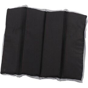 Alomejor Folding Sit Mat Outdoor Foldable Seat Cushion Camping Seat Waterproof Garden Hiking Cushion Chair Pad for Picnic Camping(Black)