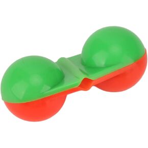 40Pcs Fishing Double Rattle, Plastic Fishing Attractor Bell Beads Fish Bite Bait Alarm Tool for Sea Fishing