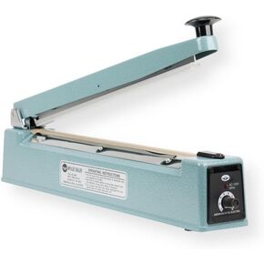 AIE-405P Impulse Hand Sealer with 5mm Seal Width, 16" Seal Length, 8 mil Seal Thickness, Food and Non-food Applications, For Commercial and Home Use