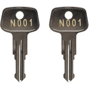 N001 Thule Key Replacement,Thule Car Rack Replacement Key for Roof Racks,Carriers,Crossbars[Code N001]