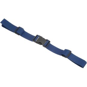 PATIKIL Backpack Belt Strap, Polyester Webbing Adjustable Replacement Waist Strap with Quick-Release Buckle for Bag Outdoor Hiking Cycling, Dark Blue