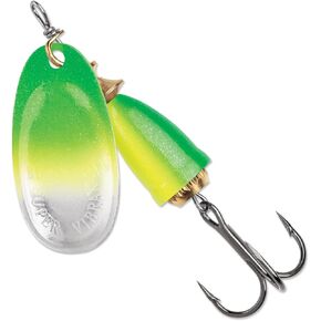 Blue Fox Classic Vibrax 01 Northern Lights 1/8 Green Chartreuse UV