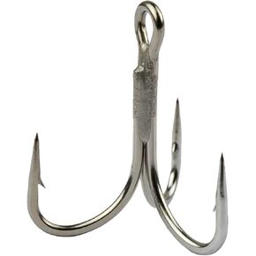 Mustad Jaw Lok 3X Strong 1/0 6pcs - Treble - Size:(1/0)