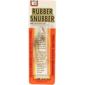 Luhr Jensen Rubber Snubber 18# Card Fishing Line, Amber
