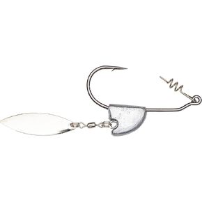 Strike King (TGBLB14-3/0) Tour Grade Belly Blade Fishing Lure, 999 - Nude, 1/4 oz, Raz-R-Blade Willow Blade