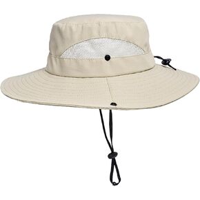 Boys Camo Boonie Hat Wide Brim Bucket Hat Hiking Beach Sun Protection Hat Outdoor for 4-14Years