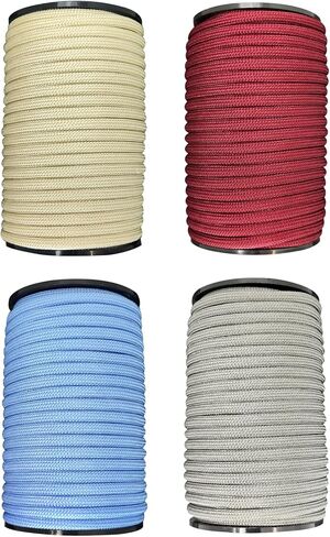 650lb Paracord/Parachute Rope– Type III Paracord Set – Contain Multicolor Paracord Spool (2-Color B) in Saudi Arabia