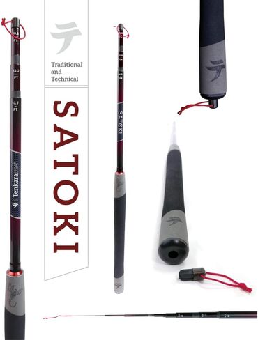 Tenkara USA Fly Fishing (Complete Set: SATOKI™ Rod + Starter Kit) | Carbon Fiber, Lightweight, Telescopic in Saudi Arabia