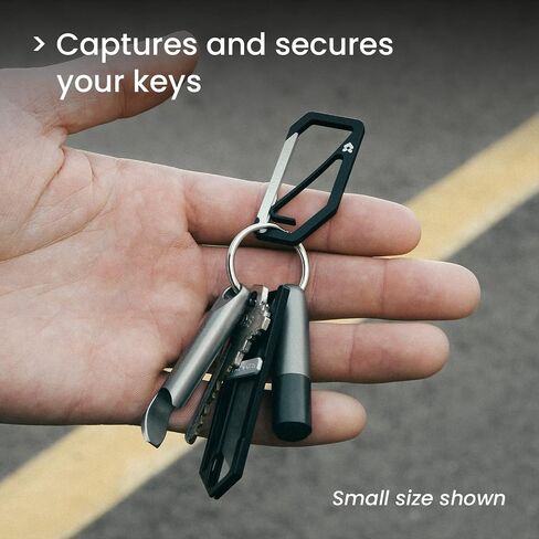 Uplock Key Carabiner - Precision Made Titanium Everyday Carry Carabiner in Saudi Arabia