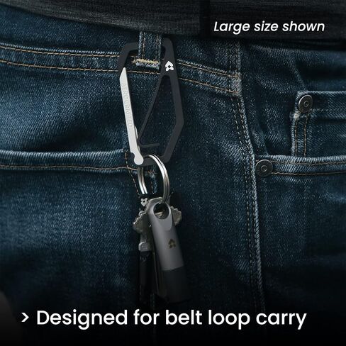 Uplock Key Carabiner - Precision Made Titanium Everyday Carry Carabiner in Saudi Arabia