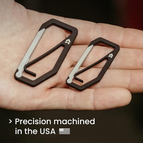 Uplock Key Carabiner - Precision Made Titanium Everyday Carry Carabiner in Saudi Arabia