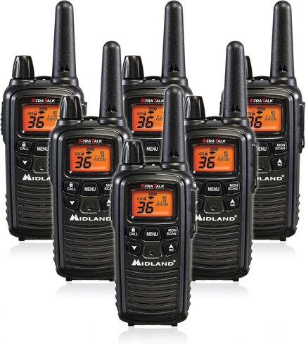 Midland LXT600VP3 FRS Two Way Radios - 4 Pack Bundle w/Chargers in Saudi Arabia