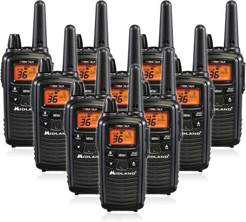 Midland LXT600VP3 FRS Two Way Radios - 4 Pack Bundle w/Chargers in Saudi Arabia