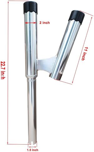 Brocraft Aluminum Rod Rigger / Boat Trolling Rod Holder /Fishing Rod Spreader Outrigger in Saudi Arabia