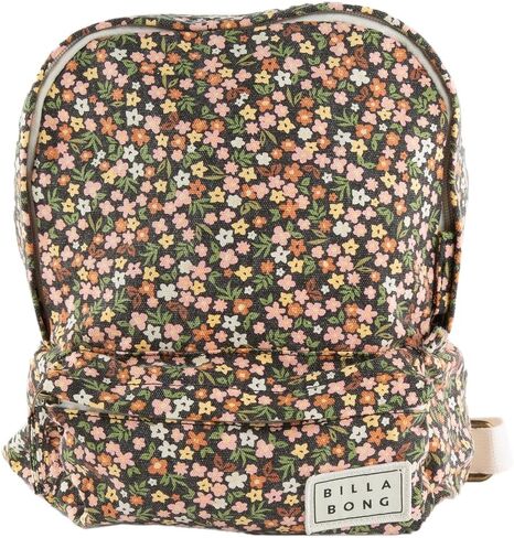 Billabong Women's Mini Mama Canvas Backpack, Black Sands 1, Medium in Saudi Arabia