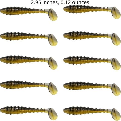 bass baits, Pack of 10, Free Hook Remover, Fishing line, Hook, crankbait, Tackle Box in Saudi Arabia