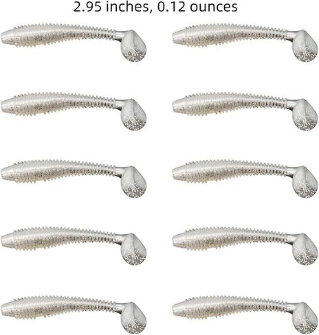 bass baits, Pack of 10, Free Hook Remover, Fishing line, Hook, crankbait, Tackle Box in Saudi Arabia