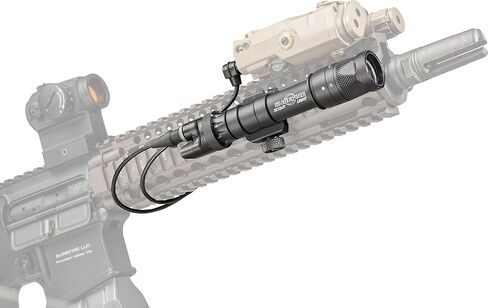 SureFire M603V IR Scout Light مع مفتاح SR07-D-IT وM75 Thumbscrew Mount، أسود in Kuwait
