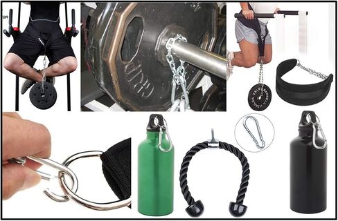 | 50 Pack and 100 Pack | Bulk Heavy Duty Carabiner Snap Clip Hooks |Black, Zinc and Stainless | Contractors, Gyms, Fitness Centers, Business, Industrial in Saudi Arabia