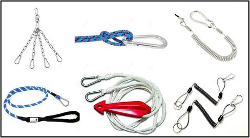 | 50 Pack and 100 Pack | Bulk Heavy Duty Carabiner Snap Clip Hooks |Black, Zinc and Stainless | Contractors, Gyms, Fitness Centers, Business, Industrial in Saudi Arabia