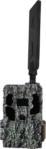 Browning Trail Cameras Defender Pro Scout Max HD 24MP Dual SIM Cellular Trail Camera - Ultra High Gain Antenna, Smart Infrared Video, 100' Detection Range & Smartphone App Compatibility (OVIX Camo) in Saudi Arabia