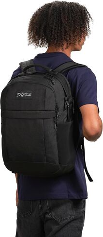 JanSport Landings Pack Backpack - Black in Saudi Arabia
