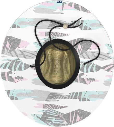 HUK Straw, Wide Brim Fishing & Beach Hat for Women in Saudi Arabia