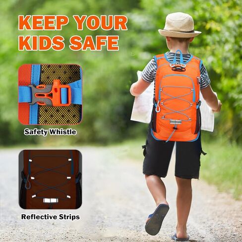 حقيبة ظهر للمشي لمسافات طويلة سعة 20 لتر، حقيبة ظهر صغيرة للترطيب، حقيبة ظهر للتخييم مقاومة للماء، بدون مثانة مائية in Kuwait