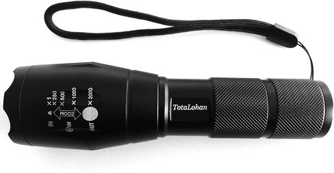 TC1200 Military Grade 2000 Lumen 5 Mode LED Tactical Flashlight Torch for Hurricane Camping Biking Hiking Home Emergency,2 Pack in Saudi Arabia