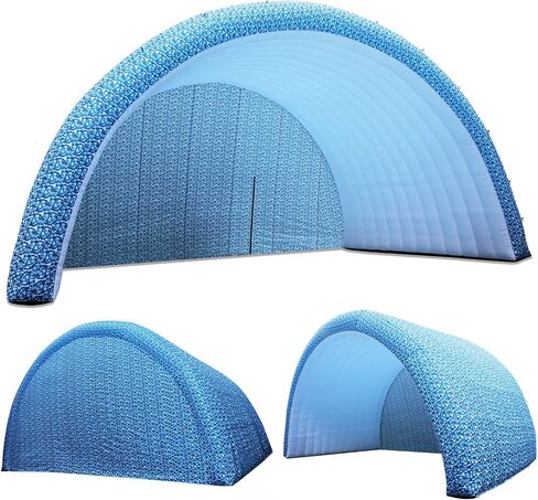 Inflatable Event Stage Tent includes a 950W Blower，Inflatable Stage Elevate Your Occasions with Style and Convenience,Inflatable Stage Cover in Saudi Arabia