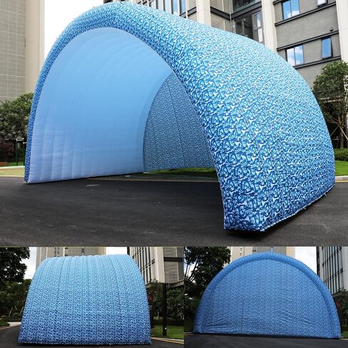 Inflatable Event Stage Tent includes a 950W Blower，Inflatable Stage Elevate Your Occasions with Style and Convenience,Inflatable Stage Cover in Saudi Arabia