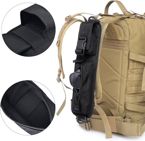 Azarxis Tactical Molle Accessory Pouch, Backpack Shoulder Strap Bag Shoulder Tape Additional Bag Multifunctional Hunting Tools Pouch in Saudi Arabia
