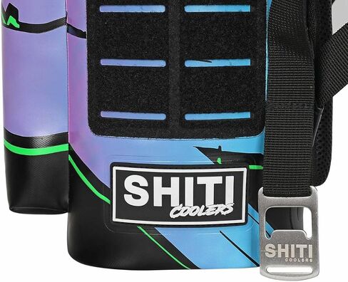 SHITI Coolers Soft Side Backpack Cooler for Partying at The Beach, Pool, Tailgate, or Camping - Portable Backsaver - Insulated & Leak Proof - High Performance Yet Extremely Cool (Midnight Rider) in Saudi Arabia