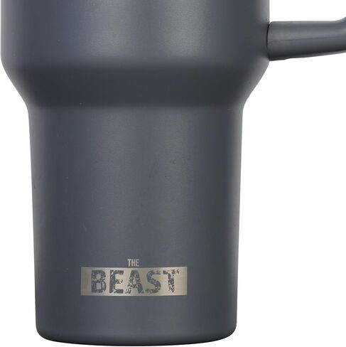 The Beast Stainless Steel Water Bottle With Straw - Black 40 Ounce Tumbler in Saudi Arabia